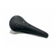 Old School BMX MX Style Black Plastic Saddle (No Logo)